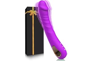 UKINGLE Vibradorador Mujer Juguetes Eroticos Dildo Realista Vibrador con 10 Modos Vibradores Consoladores.. para Mujer con Vibración Mujer Vibradorador Succionador Clítoris Juguete Sexualmujer (amatista)