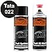 Produktbild TRISTARcolor Autolack 2K Spraydosen Set Tata 022 Fairy Black Perl/Burning / Chianti Red Perl Basislack 2 Komponenten Klarlack Sprühdose