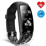 AIMIUVEI Pulsera Actividad Pulsera Inteligente con GPS para Correr, Nivel...
