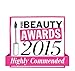 Nicky Clarke Diamond Shine Pro Salon Hair Straightener - High Gloss White with Gold Accents and Crystals