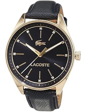 Lacoste Damen-Armbanduhr Analog Quarz Leder 2000933
