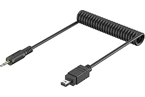 JJC Wyzwalacz kabel połączeniowy do Nikon Df P1000 Z6 Z6II Z7 Z7II D780 D750 D5100 D5600 D7000 Aparat zamienny Nikon MC-DC2 [Patrz opis więcej kamer kompatybilnych]