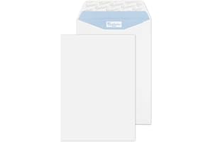 Blake Office | enveloppe C5 (22.9 x 16.2cm) | lot de 25 unités | 120 GSM | enveloppes blanches à bande protectrice | certifié FSC | enveloppes écologiques recyclables | Modèle 34113