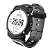 Produktbild HAIT Smart Watch IP68 Wasserdicht Puls-Überwachung Druck Multi-Sport-Modus GPS-Track-Nachricht Benachrichtigung,Black