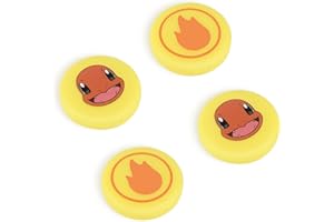 DLseego Thumb Grips Caps Compatible with Switch/Switch Lite/Switch OLED Joy Con,Cute Silicone Analog Stick Caps, Protective Thumb Grip Covers - Fire-Breathing Dragon(4PCS)
