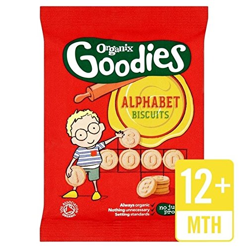 Preisvergleich Produktbild Organix Abc Kekse 25 G (Packung von 2)