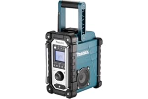 Makita DMR112 Akku-Baustellenradio 7,2 V - 18 V mit DAB+ und Bluetooth (ohne Akku, ohne Ladegerät)
