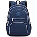 Price comparison product image Women Backpack School Bag for Teenage Girls Mochila Feminina Backpacks Large Female Travel Laptop Bagpack High Quality Sac A Dos Deep Blue 19 inches