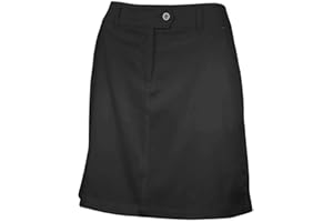 Island GREEN Womens IGLSKT1852 Flatlock Stitch Golf Skort