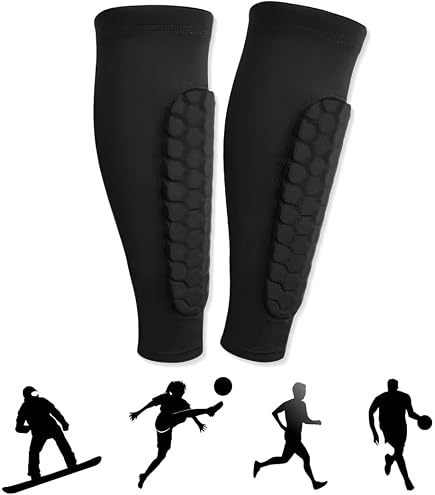 Protège-Tibias Gel Ski Et Snowboard – Amorti SEBS 4mm, Anti-abrasion, Taille 15x10cm – Pour Chaussures De Ski, Hockey, Patinage