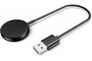 AUTALLGEE 30cm for Samsung Galaxy Watch Charger Cables Compatible with Galaxy Watch 8/8 Classic/Ultra/7/6/6 Classic/5/5 Pro/4/4 Classic/3/Active 2/Active/FE USB Magnetic Fast Charging Accessories