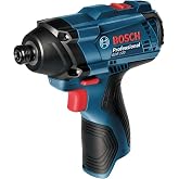 Bosch Professional GDR 120-LI Ak&uuml;l&uuml; Darbeli Somun Sıkma (12 Volt, SOLO, Karton Kutuda, 100 Nm maks. tork, 1/4" altıgen u&ccedil; gir