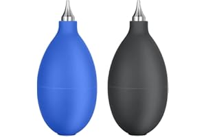 TYFGRT 2-Teiliges Hörgeräte-Reinigungsset, Silikon-Hörgerätegebläse, Präzisionsinstrumenten-Staubsammler, Geeignet Für Die Staubentfernung Von Kameras, Mobiltelefonen Und Uhren