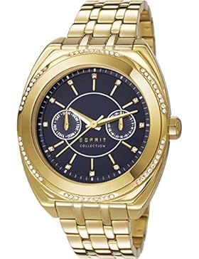 Esprit Collection Damen-Armbanduhr Clymene Analog Quarz Edelstahl EL102072F05