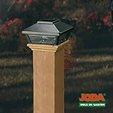 Edle Pfostenkappen Topline-Solarleuchten mit Akku - Abdeckkappe für