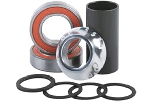 Odyssey Mid Pédalier Noir 19 mm, Noir