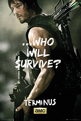Grupo Erik Editores GB eye LTD  The Walking Dead  Daryl Survive  Maxi Poster  61 x 91 5 cm
