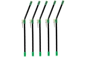 Froiny 5pcs Sea Feeder Fishing Anti Tangle Feeder Boom Luminous Anti Tangle Booms with Snaps Black Fishing Tools Tackle
