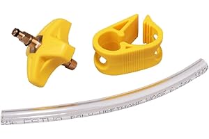 Sunnyushine Sram Tool Kit de purga de freno, adaptador del borde de purgo, kit de purga de freno de disco hidráulico para SRAM Guide RSC Level Force Red Brake