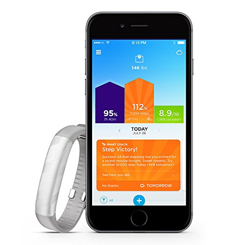Jawbone 310004-002 UP2 Aktivitäts-/Schlaftracker-Armband silber - 4