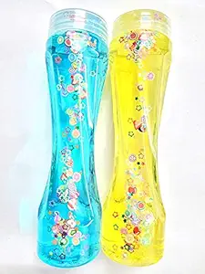 Satvika Enterprises Pack of 2 Designer Crystal Colorful Sparkling Glittery Slime Putty Mud, Sparkle Slime Toy for Kids, Girls, Boys for Playing Birthday Presents (Unicorn (Big Size)