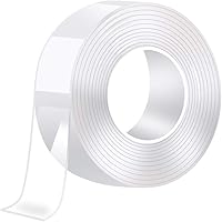 UCRAVO Nano Double Sided Tape Heavy Duty - Multipurpose Removable Traceless Mounting Adhesive Tape for Walls，Washable…