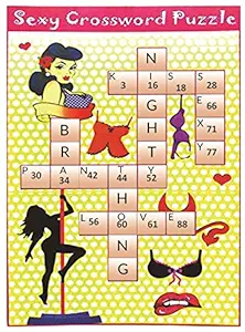 Craftgami - Sexy Crossword Theme Tambola Tickets - Housie Tickets (24 Tickets)