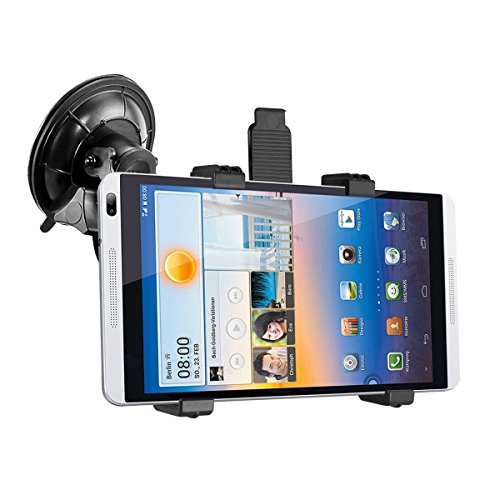 kwmobile KFZ Scheiben Halterung für Huawei MediaPad M1 8.0 - PKW Auto Halter mit Saugnapf in Schwarz