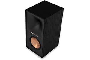 Klipsch R-50M Black (Paar) Regallautsprecher, Schwarz, 5,25 Zoll, 75 W, 300 W, 8 Ohm