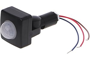 LUNJI Autone LED 110° 100W Infrared PIR Motion Sensor Detector Wall Light Switch 110-240V