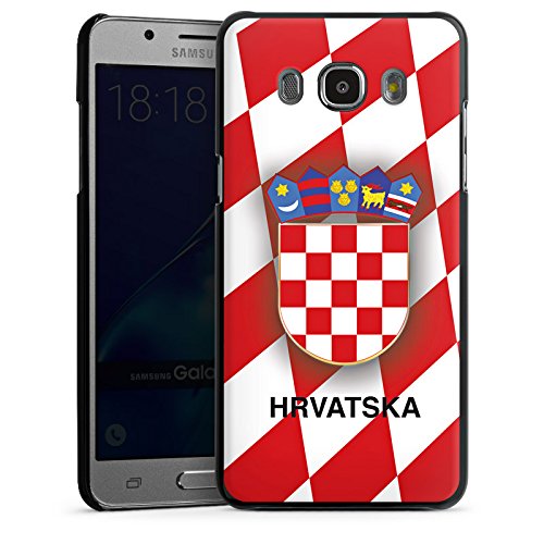 Samsung Galaxy J5 (2016) Hülle Case Handyhülle Kroatien EM Trikot Fußball Europameisterschaft