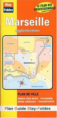 Plan de ville : Marseille et agglomération (avec un index)