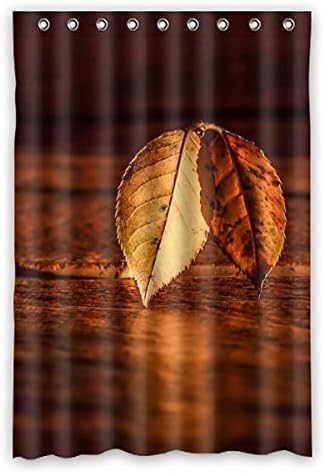 120 cm x 183 cm (48 "x 72") Bathroom Shower Curtain, Maple Charming Custom-designed Waterproof Mildew Shower Curtain