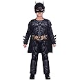 Amscan 9906195 Child Boys Official Warner Bros. Licensed Deluxe Dark Knight Classic Batman Fancy Dress Costume (3-4 years), Black