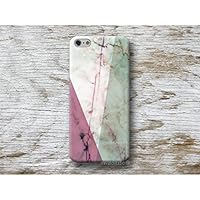 geometrisch Grün Marmor Handy Hülle Handyhülle für Samsung Galaxy S8 Plus S7 S6 Edge S5 S4 mini A3 A5 J5 2016 2017 Note 4 5 Core Grand Prime