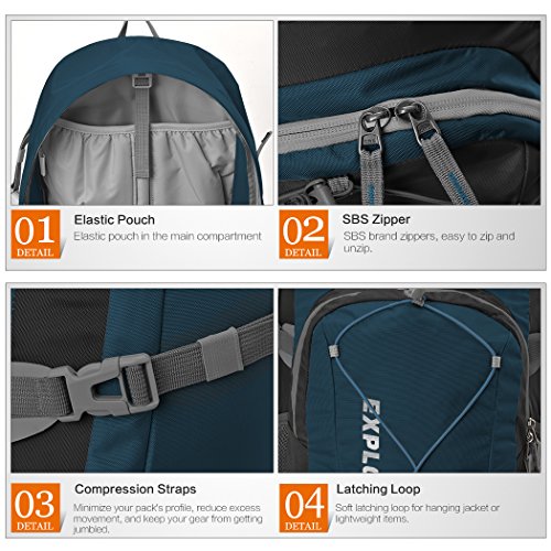 Mountaintop Wanderrucksack 40l - 5