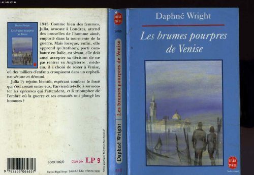 couverture de : Les brumes pourpres de Venise