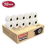MAßE: 54mm x 101mm Matsuro Original  Kompatibel Rollen Etiketten Ersatz für DYMO 99014 S0722430 (54 mm x 101 mm  220 Etiketten pro Rolle  10-er PACK)