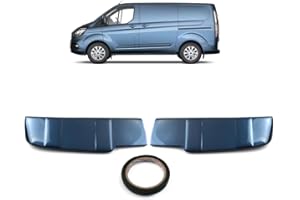 ROBUST CAR PARTS ROBUST Barn Door Batman Spoiler Painted Chrome Blue for Ford Transit Custom 2012-2023
