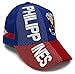 Produktbild High End Hüte "Nations of Asia und Pacific Hat Collection" bestickt Verstellbare Baseball Cap, Philippines Blue