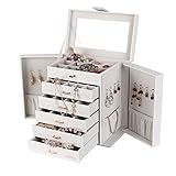 Material: Kunstleder + MDF-Platte + Samt; Maße: ca. 28x 29 x 17 cm (B x H x T)