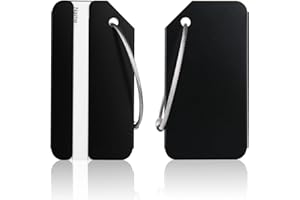 ‎FLINTRONIC Flintronic 2 Stück Kofferanhänger Koffer, Gepäckanhänger ID Etikett, Tags mit Namensschild Adressschild, Kofferanhänger Koffer Reisezubehör