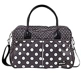bébé-jou 310030 Wickeltasche mit auflage, grey Dots