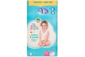 ASDA Little Angels Nappies Size 6+ Jumbo 46 Pack
