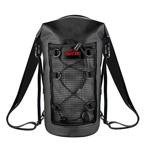 OUTXE IP67 Sacca Impermeabile 10L Borsa Impermeabile per Kayak Trekking, Senza PVC