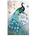 Produktbild SamMoSon DIY 5d Diamant Stickerei Painting, Handgemachtes Klebebild Runder Diamant Malerei Stickpackungen mit Digitale Set eingefugt Kreuzstich 35 * 50cm, 6900,fur Home Dekoration