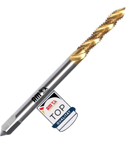 Maschi Per Filettatura M3-M4 - Rivestimento Titanio, Per Acciaio E Metalli - Foto 7