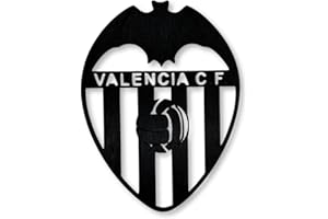 BUYLUX Cuadro Escudo Valencia para Decoracion Habitacion - Regalos Originales para Hombre, Niño - Cuadros Futbol para Pared Real en Madera - Regalo Accesorios Hogar Decoracion Salon Modernos