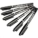 CHIC*MALL 6 x Tattoo Piercing Pen Dual Skin Marker Pen Scribe Tattoo Supply Tool Body Art