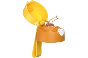 Coperchio di ricambio JARLSON® con boccaglio in silicone - per flaconi "CHARLI" ed "EMI" di JARLSON® Parti di ricambio (giallo)